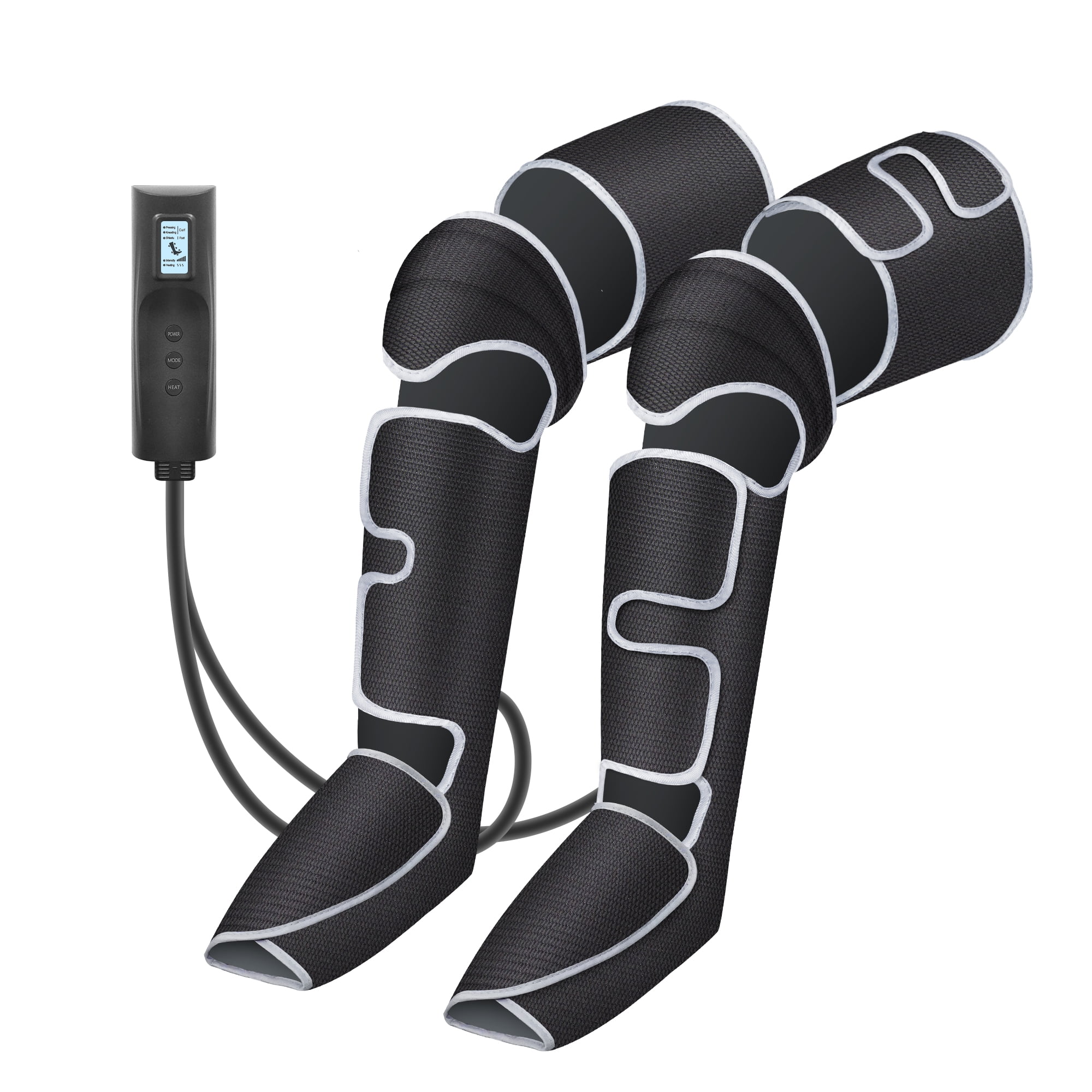 Comfier Leg Massager for Circulation, Air Compression Calf Knee Foot Massager with Heat, Leg Wraps Massage Boots for Pain Relief, Mothers Day Gifts
