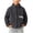 Gray, variant on Girls Full-Zip Fleece Jacket Warm Lightweight Soft with Pockets Stand-Up Collar Gray for School Outdoor Everyday,Size 2-3 T