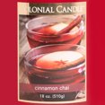 thumbnail image 6 of Colonial Candle Cinnamon Chai 18 Oz 2 Wick Candle, Red, 6 of 6
