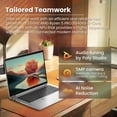 thumbnail image 2 of HP EliteBook 845 G11 AI Business Laptop, AMD Ryzen 5 8640HS (Beats Ultra 7 165U), 14" WUXGA Touchscreen, Backlit KYB, FP Reader, Win 11 Pro, 16GB DDR5 + 512GB SSD, 2 of 6