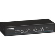 Black Box ServSwitch DT KVM Switch DisplayPort with USB and Audio 4-Port KV9704A