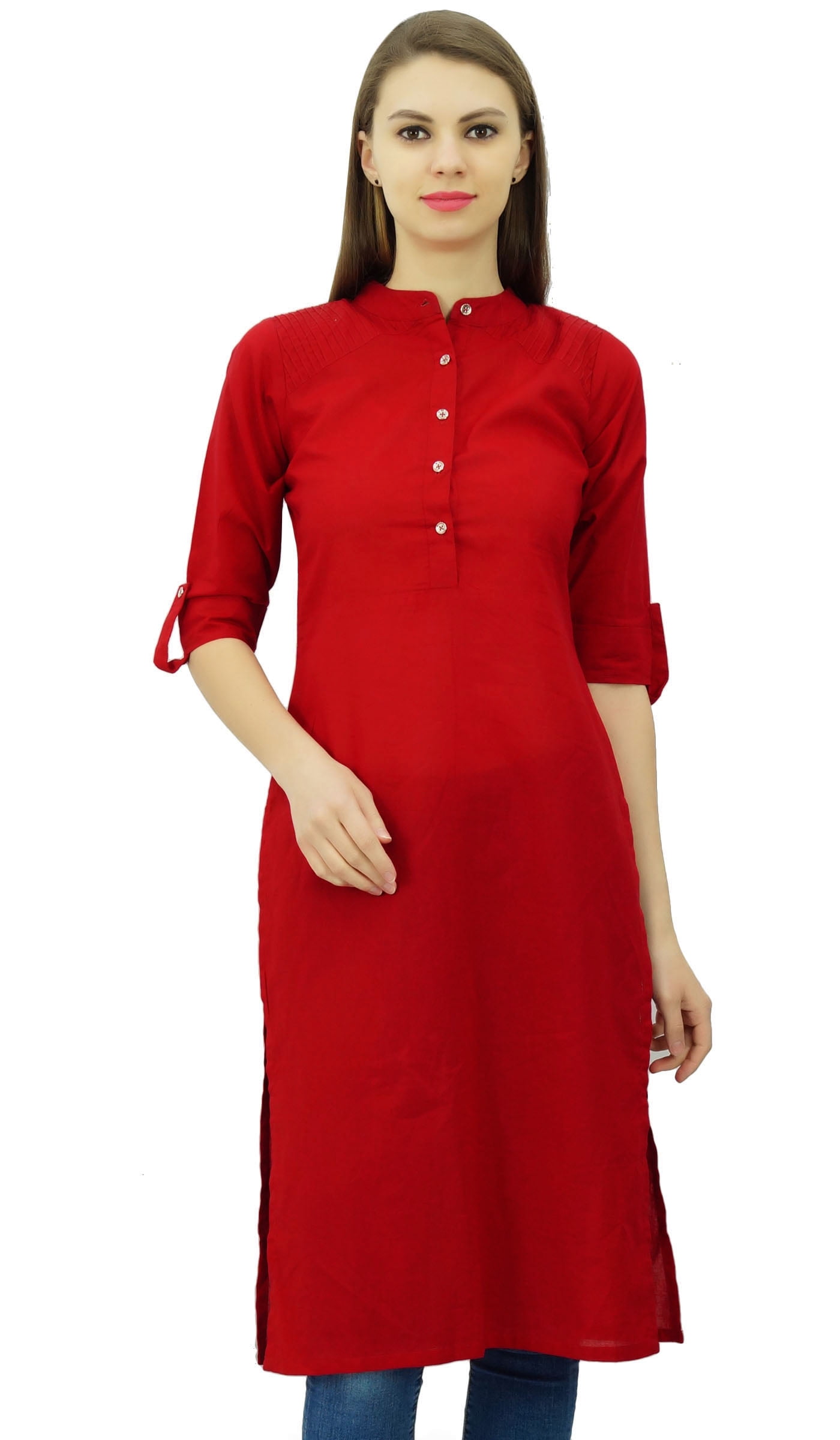 Buy online Red Self Design Straight Kurta from Kurta Kurtis for Women by  Svenja for ₹639 at 73% off | 2024 Limeroad.com