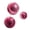 Pink, variant on Half Dome Glass Wall Decoration Set of 3, Disco Accent with Adhesive for Event Rooms, Party Backdrops, and Display