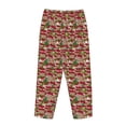 thumbnail image 5 of Daiia Red Houses Women's Sleep Pant with Pockets and Drawstring,Pajama Pants-Large, 5 of 9