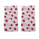 thumbnail image 1 of Toallas pequeñas con estampado de fresas de 25 x 50 cm para niños, de algodón puro, color rojo, 1 of 5