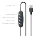thumbnail image 3 of Aro De Luz LED Para Selfie C/ Spoerte Para Celular Steren Steren MOV-039, 3 of 5