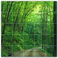 thumbnail image 1 of Picture-Tiles.com: Trees Ceramic Tile Wall Mural WAL501036-55L. 40"W x 40"H using (25) 8" x 8" Ceramic Tiles-Satin Finish, 1 of 3
