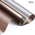thumbnail image 1 of Window Film Privacy Reflective Mirror Film Removable Heat Insulation Stick, Brown Silver, 30CM x 200CM, 1 of 8