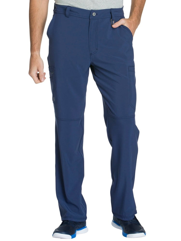 Cherokee - Infinity by Cherokee Men's Zip Fly Cargo Scrub Pant ...