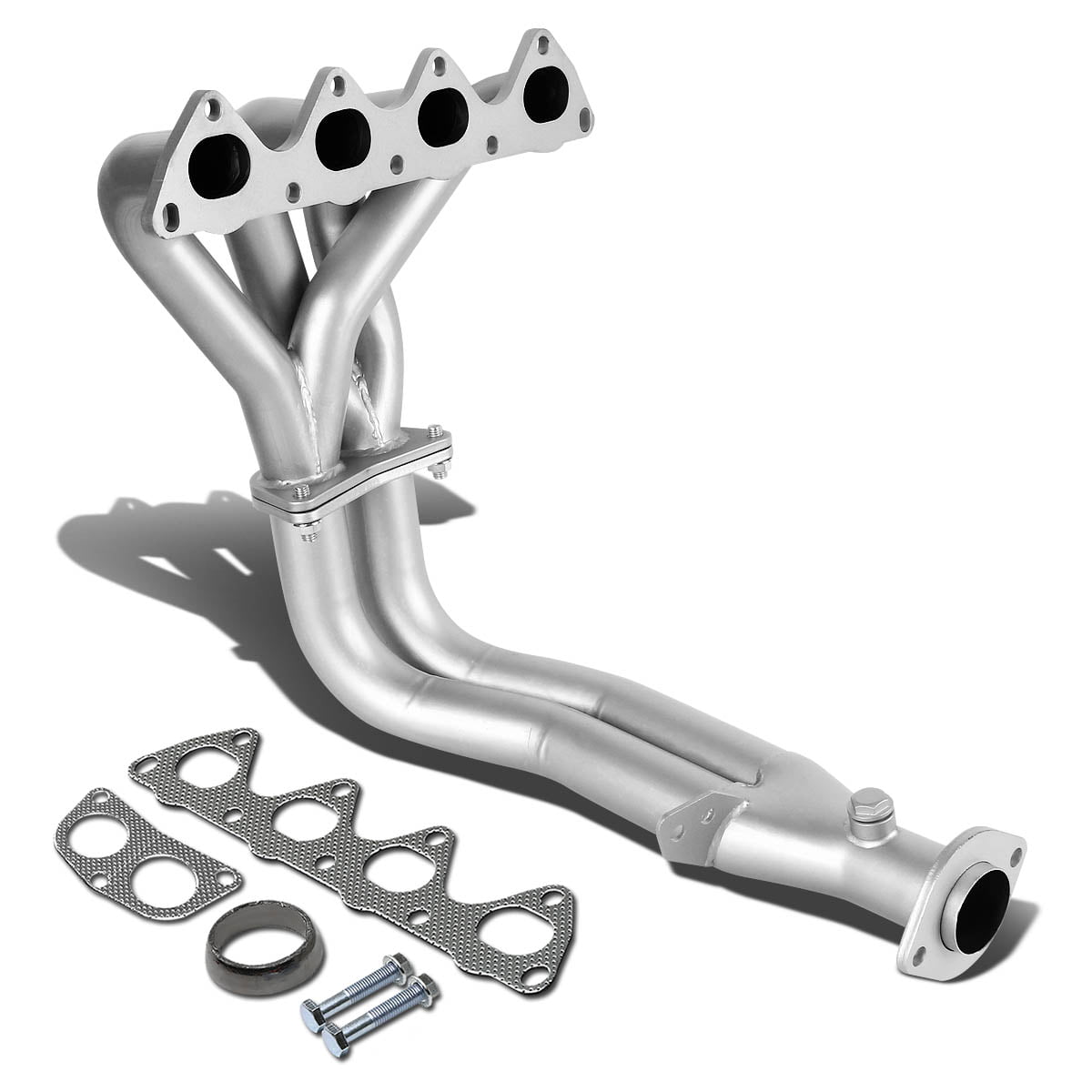 For 1994 to 2001 Acura Integra 4 -2 -1 Design Silver Coated Stainless