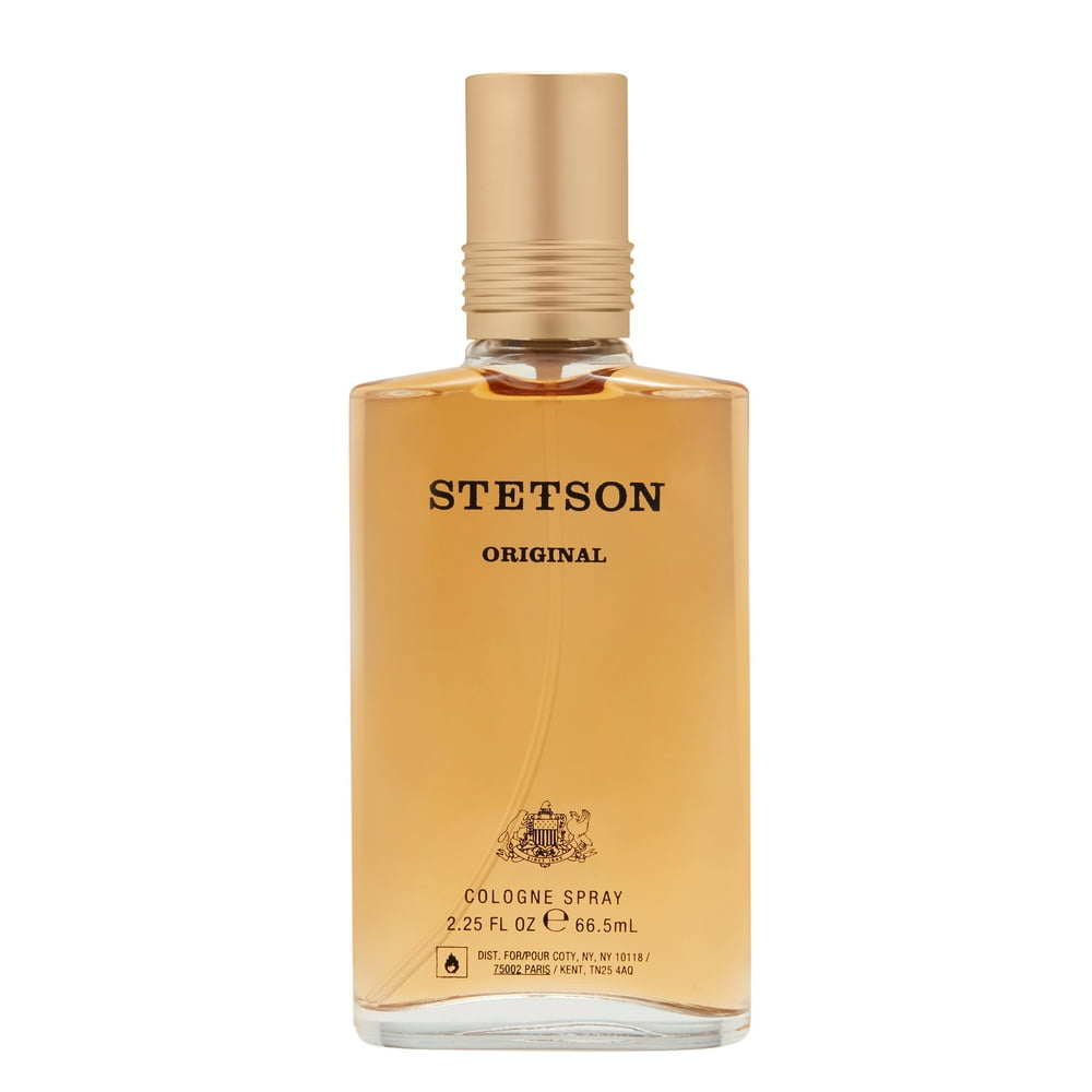 Stetson Original Eau de Cologne, Cologne Spray for Men, 2.25 fl oz