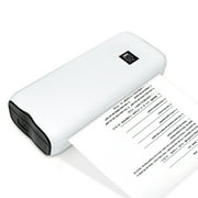 Portable Paper Printer, Wireless BT, iOS/Android Compatible, A4 Size, Home Office Printing
