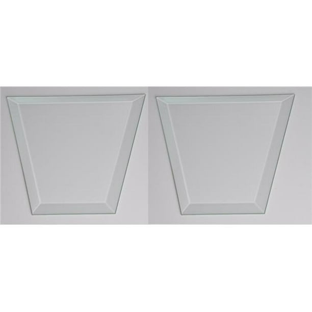 American Mantle FBG300 Tempered Bevelled Glass Panes for Outdoor