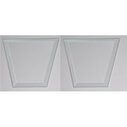 American Mantle FBG300 Tempered Bevelled Glass Panes for Outdoor Gaslights FBG300