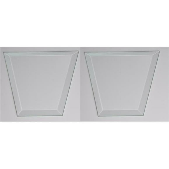 American Mantle FBG300 Tempered Bevelled Glass Panes for Outdoor Gaslights FBG300