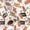 Back to School-Capybara, variant on Graduation Wrapping Paper Roll, Reversible Class of 2026 Gift Wrap, Elegant Graduation Design with Vintage Stripe Pattern, High School and College Graduation Gifts, Mini Roll, 17in x 16.4 ft
