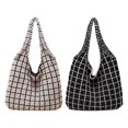 thumbnail image 4 of PFDDRW Large Capacity Knitted Handbags Knitted Woven Large Capacity Shoulder Gtw L9, 4 of 8