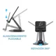 thumbnail image 2 of Base Soporte Para Celular Tablet Escritorio Mesa Ajustable, 2 of 5
