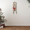 thumbnail image 3 of Merry Christmas Wooden Santa Sleigh Hanger, 3 of 4