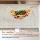 thumbnail image 4 of Hamaca De Frutas Hecha A Mano Hamaca De Vegetales De Macramé Cesta Colgante De Frutas Creativa Cesta De Frutas Decorativa Práctico Soporte De Hamaca De Plátano Para El Hogar Cocina De Frutas Minnieouse HA028107-02, 4 of 7
