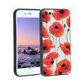 thumbnail image 1 of Poppy121-290 Phone Case, Degined for iPhone 8 Plus Case Men Women, Flexible Silicone Shockproof Case for iPhone 8 Plus, 1 of 1