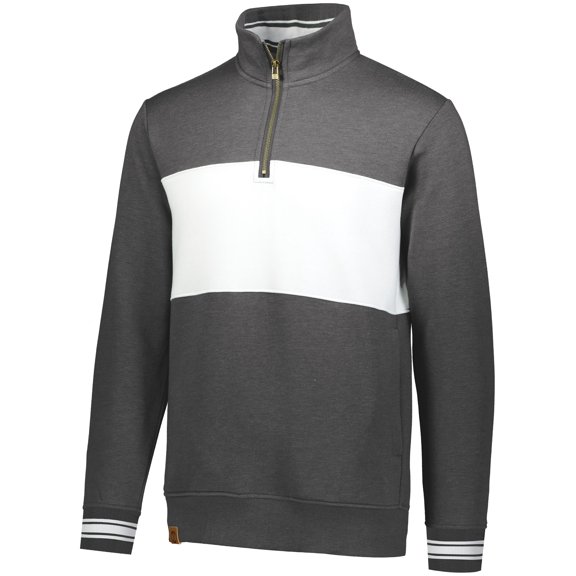 Holloway Sportswear M All-American Pullover Carbon Heather/White 229565