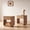 Oak, variant on Mopio Brooklyn Modern Nightstand, Oak Set of 2