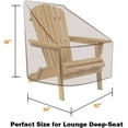 thumbnail image 2 of Housses de Chaise Adirondack de Patio Vailge, Housse de Chaise de Patio Robuste, Housses Imperméables pour Meubles de Patio de Pelouse Extérieur (Standard - Lot de 2, Gris), 2 of 7