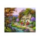 thumbnail image 1 of Bosque casa paisaje pintura de diamantes de imitación paisaje cristal punto de cruz decoración del hogar imagen de diamante Sweethay JJ14138-03, 1 of 6