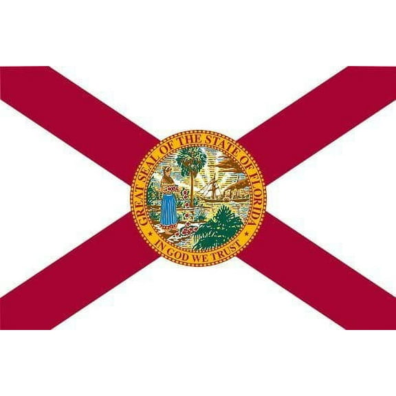 State Flag of Florida 3M Reflective sticker| car decal