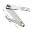 Nail Care Stainless Steel Toenail Clipper With Nail File Manicure ...