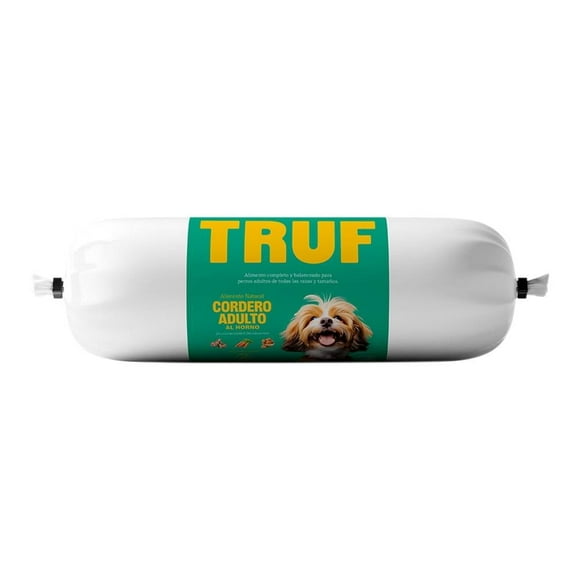 Alimento natural horneado para perro TRUF Cordero adulto con 500 g