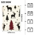 thumbnail image 2 of FORMRS 1-Subject Spiral Notebook 8" x 5" College Ruled 60 Refillable Sheet A5 Hard Cover, 2 Pack, Christmas Plaid Forest, 2 of 7