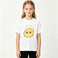 thumbnail image 2 of Easy Peasy Lemon Squeezy Girls Graphic Tee, Cute Fruit Yellow 100% Cotton Kids Short Sleeve T-Shirt, 2 of 5
