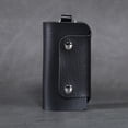 thumbnail image 2 of PU Leather Car Key Chain Keys Holder Pouch Case Organizer Bags For Car Accessories Black, 2 of 4