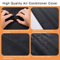 thumbnail image 5 of HomeLife Window Air Conditioner Cover Black Air Conditioner Hood Waterproof Dust-Proof with 3 Layers Insulation Hood for Air Conditioner Case Outdoor, 5 of 10