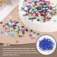 thumbnail image 3 of Uxcell Loose Sequins 2400Pcs Cup Embroidery Sequins for Crafts Sewing Sapphire Blue, 3 of 6