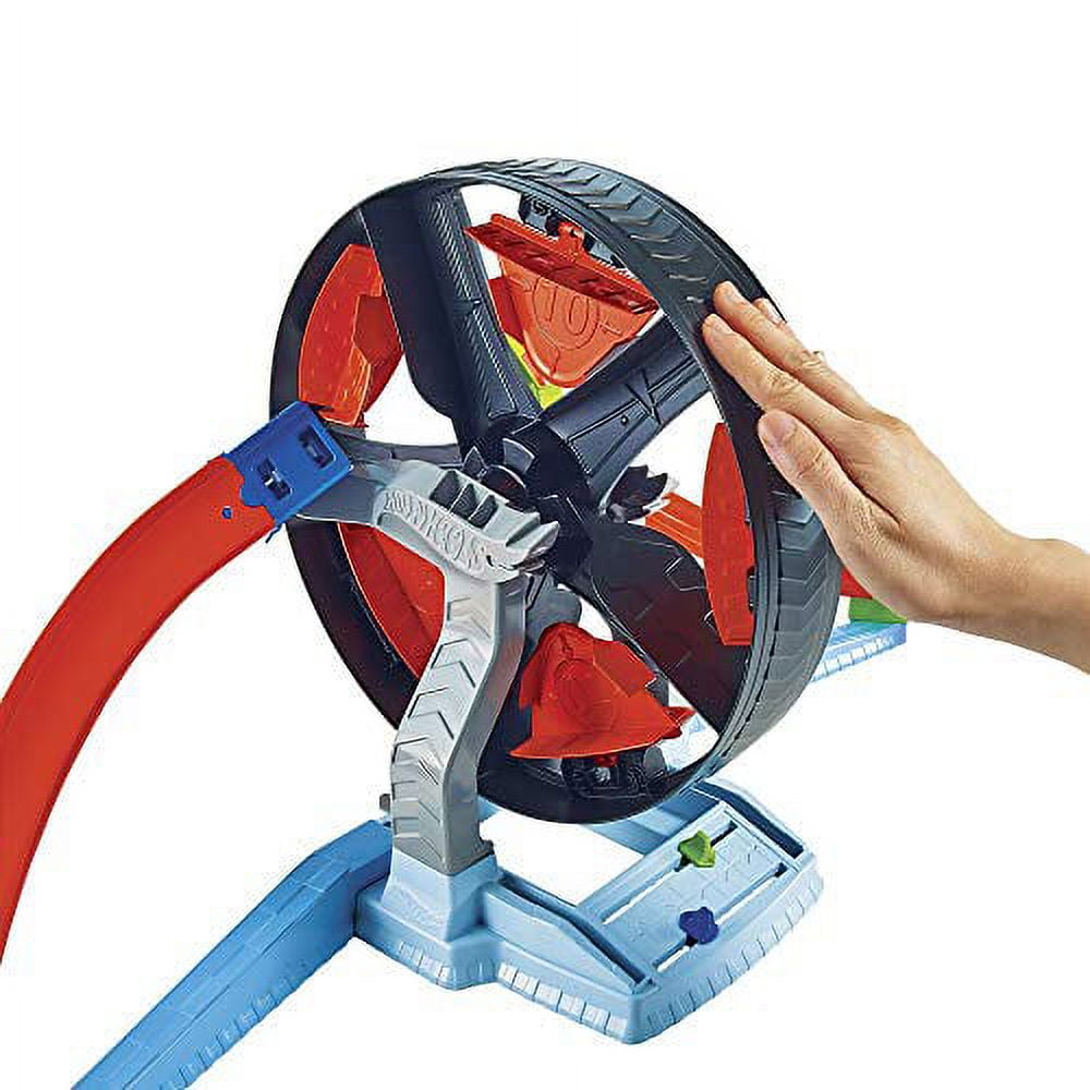 Hot Wheels Spinwheel Challenge Play Set for 5 Year Olds And Up