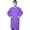 Purple, variant on Disposable Lab Coats, SMS Material, Knee Length, 3 Pockets, 10 Pack – Small, Blue