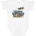 thumbnail image 3 of Inktastic Happy Birthday Daddy Boys or Girls Baby Bodysuit, 3 of 5