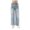 ea1 Blue, variant on Girls Wide Leg Jeans Baggy Casual Demin Pants for Teen Kids Cute Loose Fit Trousers with Bow Back Pockets for Back to School Wide Leg Jeans with Elastic Waist