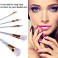 thumbnail image 4 of 5pcs/set Personal Coloful Makeup Cosmetic Brushes Set Powder Foundation Eyeshadow Lip Beauty Makeup Brush Tools, 4 of 8