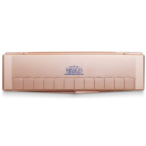 Mijello Mission Gold Ensemble d'Aquarelles, 24 Couleurs, 1 Ensemble (MPW2024), Assorti