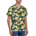 thumbnail image 5 of Rocae Sunflowers And Butterflies for Men's Moisture-Wicking Crew Tee - T-Shirt for Sports, Outdoor Activities, and Casual WearX-Large, 5 of 9