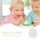 thumbnail image 3 of 12Pcs Transparent Candy Storage Jar Creative Pumpkin Shaped Jar for Package, 3 of 6