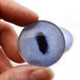 thumbnail image 3 of Pale Blue Realistic Cat Animal Glass Eyes, 3 of 11