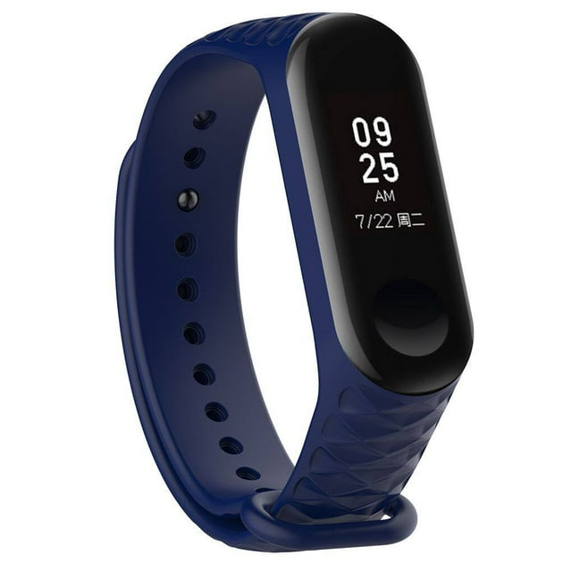 Baohd For Xiaomi Mi Band 3 TPU Colorful Strap Wristband Replacement Smart Sport Watch Wrist Band