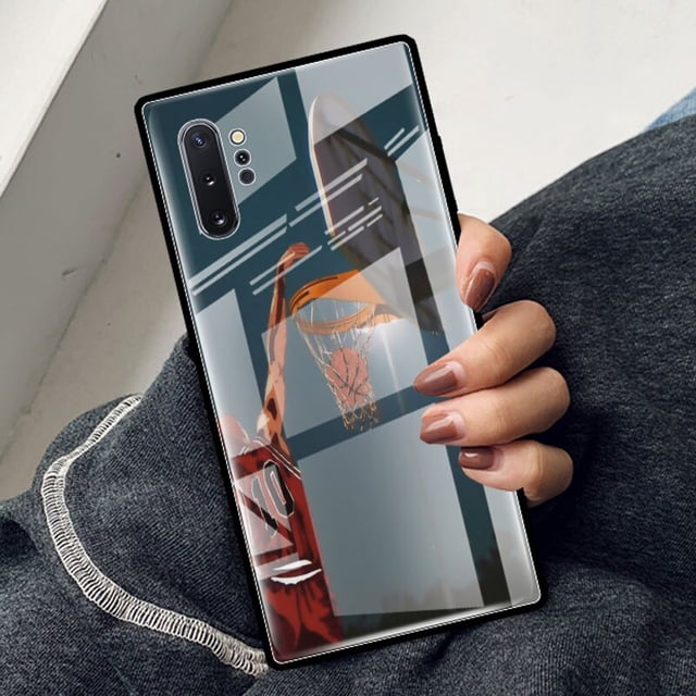 Étui en verre Slam Dunk Anime pour Samsung, housse de téléphone portable, Galaxy S20 FE, S10, S9, S8 Plus, Note 20 Ultra, 10 Lite, 9, 8 qiuyongming unisex