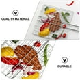 thumbnail image 2 of Shisuyan 1pc BBQ Baking Rack Stainless Steel Grill Net Barbecue Wire Mesh Grill Basket, 2 of 8