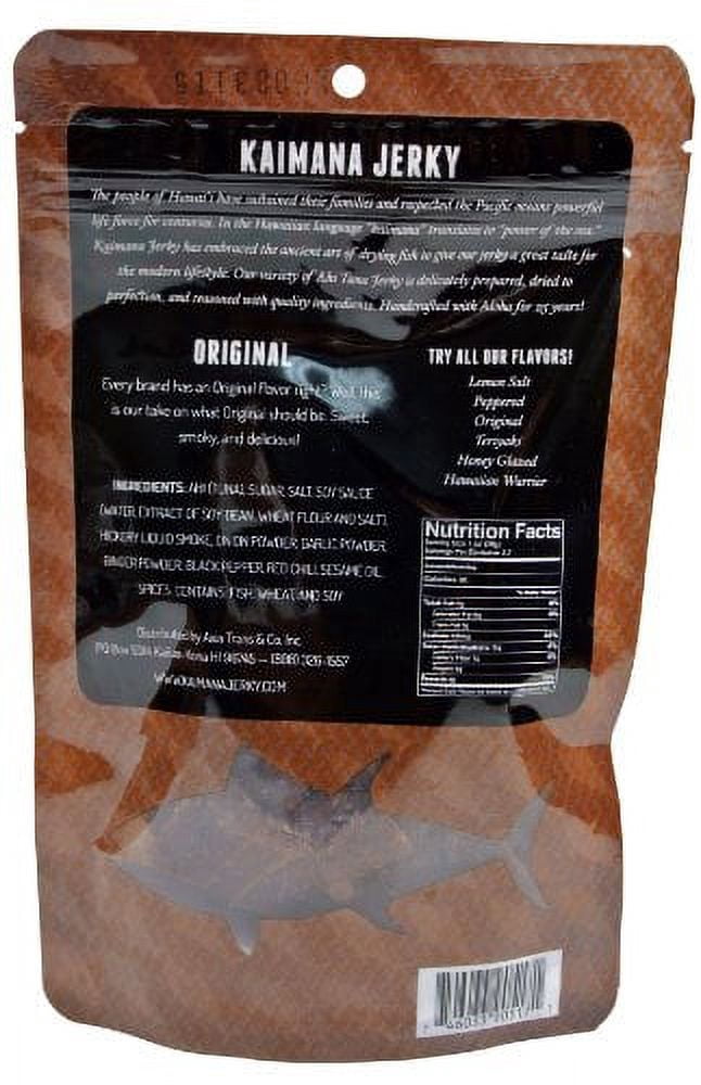 Kaimana Original Ahi Tuna Jerky, 2.75 Oz.
